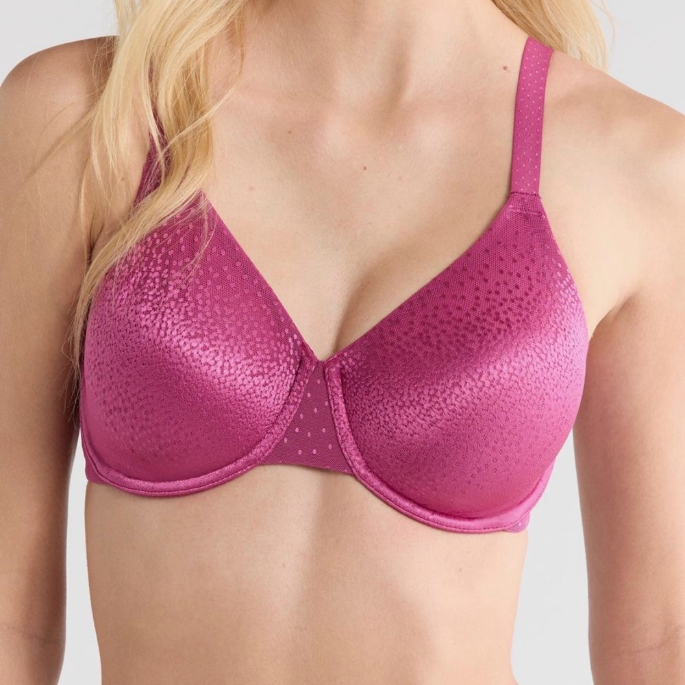 Wacoal Sculpted Wireless Bra - Raspberry - Picture 4 of 7
